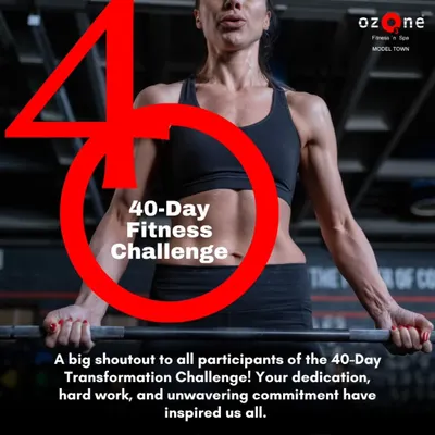 Announcing our 40-Day Fitness Challenge, a program designed to push your limits and inspire incredible change. This is where dedication meets transformation, guided by our expert trainers every step of the way.