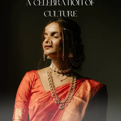 A celebration of culture and grace. This stunning portrait captures our Maharashtrian bride in a moment of quiet reflection, showcasing her traditional jewelry and radiant glow.
