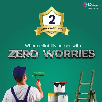 Where reliability comes with zero worries. I stand by the quality of my work, which is why I offer a 2-year warranty on my painting services, giving you complete peace of mind.