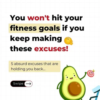 You won't hit your fitness goals if you keep making these absurd excuses. Let's break down the 5 most common ones that are holding you back from starting TODAY.