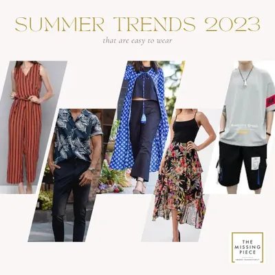 A look at some easy-to-wear summer trends for both men and women. From printed shirts and jumpsuits to flowy skirts, summer is all about comfortable and stylish pieces.
