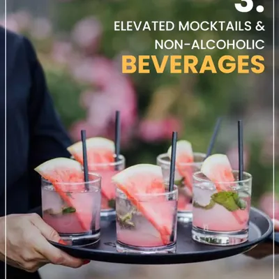 An image highlighting my focus on elevated mocktails and non-alcoholic beverages, like these watermelon coolers.