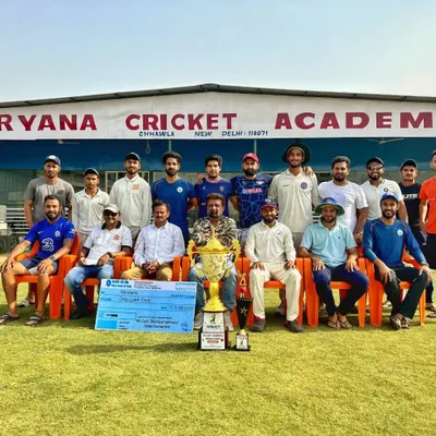 This is what we do at Haryana Cricket Academy. We build champions from the ground up. Our team stands proud with another tournament trophy right here at our home base in Chhawla, New Delhi.