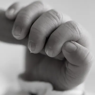 Holding my heart forever. A newborn's grip is so strong and so full of trust. This macro shot of a tiny hand wrapped around a finger is a powerful symbol of your new bond.