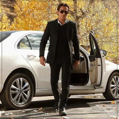 The esteemed actor Akshaye Khanna exudes timeless sophistication in a classic black suit from my collection. This image captures the essence of my label: creating refined style for the modern man.