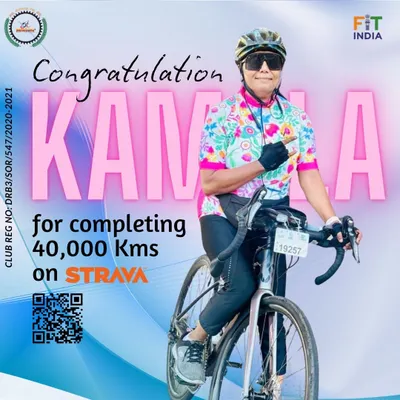 Big cheers to Kamala, our beloved Rajmaatha, for hitting the massive milestone of 40,000 km on her cycle. She is a true example of what dedication looks like on two wheels.