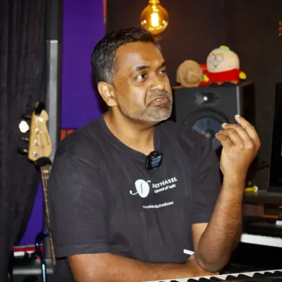 In every class, my goal is to immerse students in the music, encourage them to learn the 'why' behind the notes, and empower them to create. This is where the real learning happens.