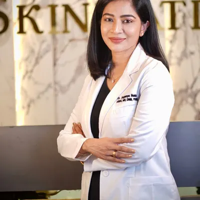 As the Founder and Medical Director of Skinmatics, I, Dr. Suganya Naidu, am passionate about delivering ethical and evidence-based care. I lead our team across all branches with a commitment to excellence and compassion for every patient.