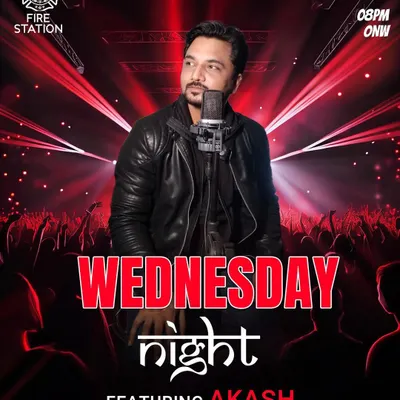 Wednesday nights just got livelier. Join us for an unforgettable evening of live music with Akash.