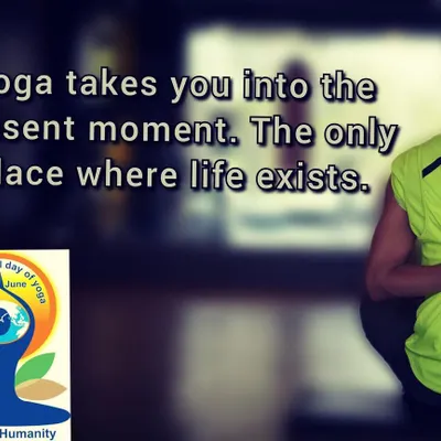A reminder of the core purpose of our practice. Yoga brings you into the present moment, which is the foundation of mindfulness and meditation. This is where we find peace away from the chaos of daily life.