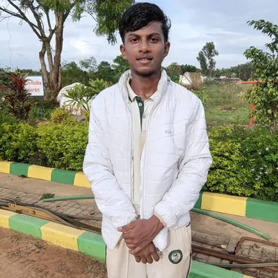 Congratulations to our player Rahul on scoring his first one-day century. A fantastic achievement built on dedication and practice.