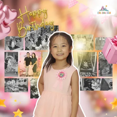 A beautiful birthday portrait! This little star is celebrating her special day with us, surrounded by memories of fun, friends, and family.