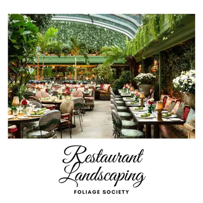 We specialize in restaurant landscaping, creating green interiors and exteriors that enhance the dining experience. We work with you to design a space that reflects your brand and delights your customers.