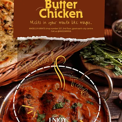 While your kids are playing in our dedicated area, you can sit back and enjoy our delicious Butter Chicken. It's one of our most popular dishes for a reason.
