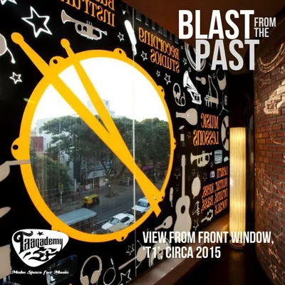 A true blast from the past! This is the view from our front window back in 2015. It's a throwback that reminds us how far we've come.