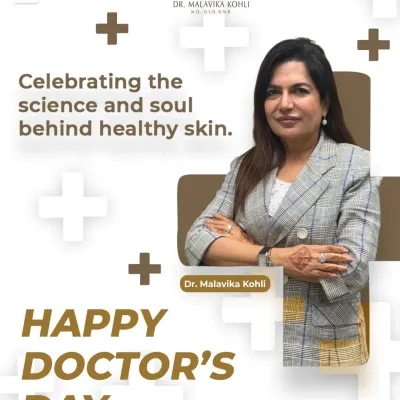 On Doctor's Day, I celebrate the science and soul behind healthy skin. I am grateful for this journey and for the trust of every patient who allows me to help them feel more confident.