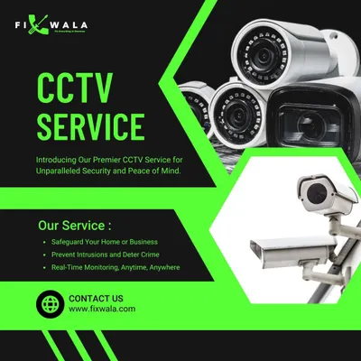 Our premier CCTV service is designed to safeguard your home or business, deter crime, and provide you with real-time monitoring capabilities. This graphic showcases the different camera models we use for comprehensive surveillance.