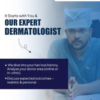 Step 1: It all starts with an expert consultation. I personally dive into your hair loss history, analyze your donor area, and discuss realistic, personal outcomes. This is a medical consultation, not a sales pitch.