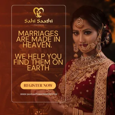 This image of a bride in her traditional attire captures the beauty and hope of a wedding day. My mission is to help you find the person you are meant to be with, turning heavenly matches into earthly realities.
