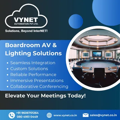 We specialize in custom boardroom AV and lighting solutions that enhance corporate meetings. Our systems are built for reliable performance and seamless integration, allowing for immersive presentations and effective collaborative conferencing with clients and teams anywhere in the world.