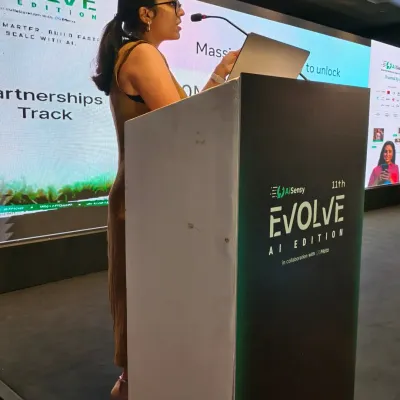 Hosting the 11th Evolve AI Edition summit, a high-profile event focused on WhatsApp growth strategies. I am adept at managing the stage for knowledge-sharing and tech-focused conferences.