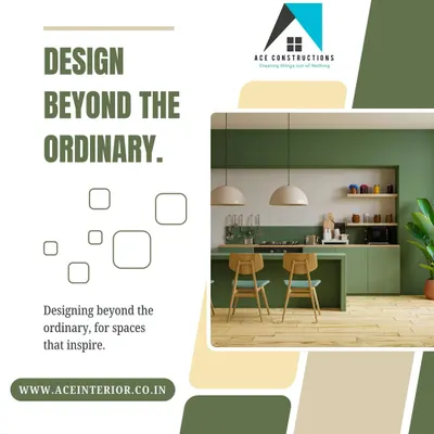 We believe in designing beyond the ordinary. Our goal is to create spaces that inspire you every day, combining innovative design with practical functionality.