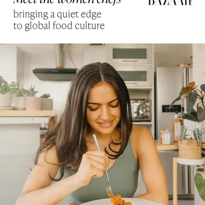 I was so honored to be featured in Harper's Bazaar among women chefs bringing a quiet edge to global food culture. It’s a testament to our mission of creating food that is both nourishing and mindful.