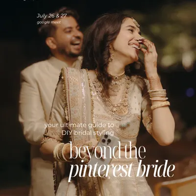 We are back with our ultimate guide to DIY bridal styling, "Beyond the Pinterest Bride." This live workshop is designed for brides who are ready to stop chasing trends and start curating a wardrobe with intention and substance.