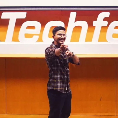 Performing at IIT Bombay for their Techfest was a dream come true. I may not have studied at an IIT, but I am blessed to perform my art at these prestigious institutions.