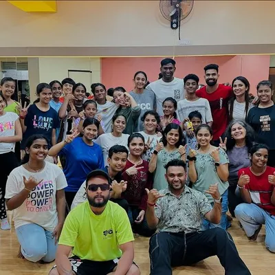 A group photo from a dance workshop I hosted with a guest instructor. It was a fantastic session with dancers of all ages.