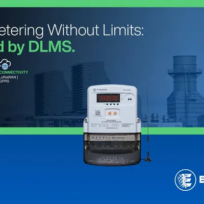 Our DLMS-compliant smart meters are built for large-scale utility and industrial applications. With robust connectivity options, these meters provide secure and accurate revenue-grade data for electricity, water, or gas, forming the backbone of a smart grid.
