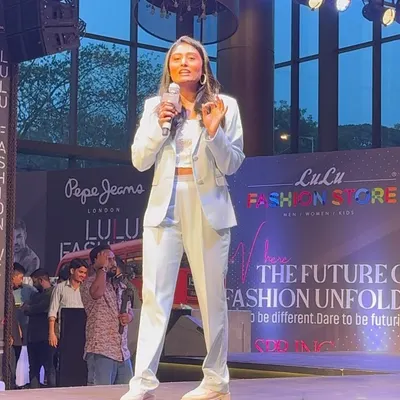 Speaking confidently on stage for Nua, a women's wellness brand. My talks are designed to be engaging and educational, tackling important subjects like menstrual health with the goal of normalizing the conversation in corporate and public spaces.