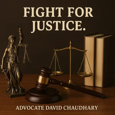 This image represents my core belief. The scales of justice, the gavel, and the law books are the tools I use to fight for your rights and ensure that truth wins.