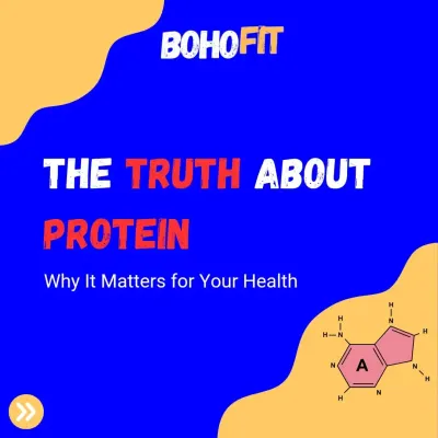 It's time we talked about the truth about protein. It's not just for bodybuilders; it's the foundation of a healthy diet for everyone. This is why it's the focus of my entire menu.