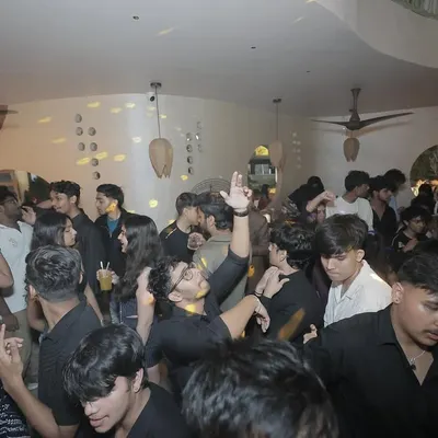 A wide shot of the madness. Our parties are known for being packed from wall to wall with people who are there for one reason: to dance and have a good time.