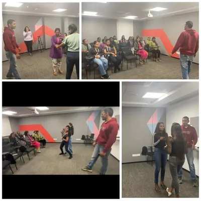 A collage from a self-defense seminar I conducted for the women at NoBroker's corporate office. We covered practical techniques for real-world situations.
