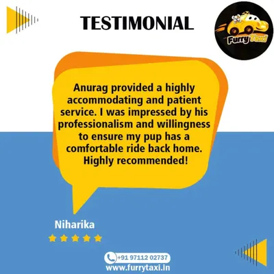 Thank you, Niharika, for your kind words. Knowing I provided a professional and patient service for your pup makes all the hard work worth it.