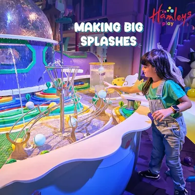 Making big splashes and even bigger discoveries! My water play station allows for hands-on, mess-free fun where kids can learn about cause and effect while playing.