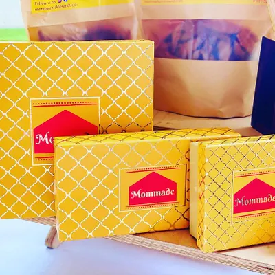 I believe that food made with love is the best gift. That's why I created these beautiful gift boxes in our new packaging. They are perfect for the festive season, filled with your choice of my homemade pickles and treats.