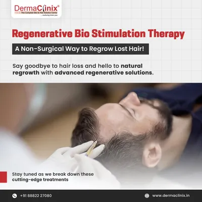 This is our core philosophy: a non-surgical way to regrow lost hair. We use advanced regenerative solutions to help you say hello to natural regrowth.