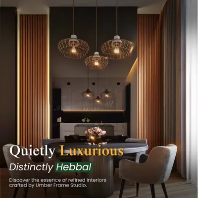 Quietly luxurious. Distinctly Hebbal. This is the essence of our brand, crafting refined interiors with intention.