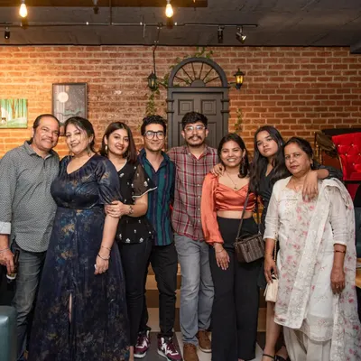A beautiful family celebrating a special occasion together. My pub is a great venue for family gatherings and parties.