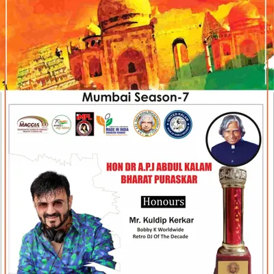 I am filled with gratitude for receiving the Hon. Dr. A.P.J. Abdul Kalam Bharat Puraskar. Being named the 'Retro DJ Of The Decade' is an incredible honor.