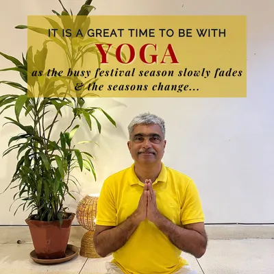 As seasons change and festivals pass, it is always a great time to return to your yoga practice. Yoga provides the calmness and centeredness we need to navigate life with strength and grace.