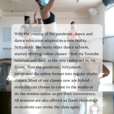 The pandemic pushed us to adapt, and now online education is integral to our school. Most of our classes are hybrid, with Zoom recordings available for all students.