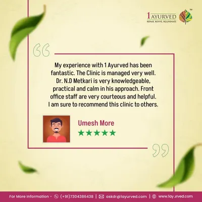 We are delighted to receive such positive feedback. It affirms our commitment to providing a knowledgeable, calm, and practical approach to healing, supported by a courteous and helpful team. We are honored by this recommendation.