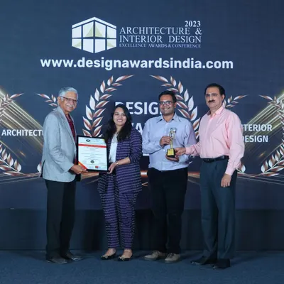 We are honored to receive the 'Trusted and Creative Architecture & Interior Design Firm of the Year 2023' award. This recognition is a testament to our team's dedication and the trust our clients place in us.