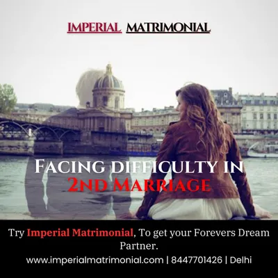 Facing difficulty finding a partner for a second marriage? We understand the challenges and are here to help you find your forever dream partner with empathy and expertise.