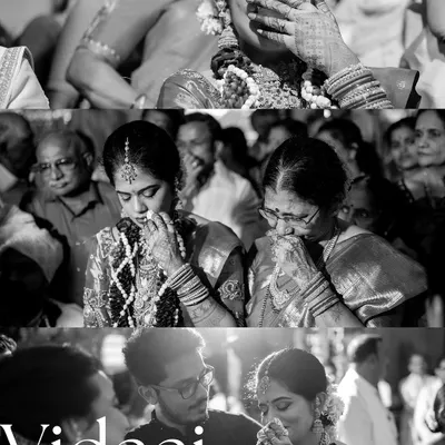 The Vidaai, or farewell ceremony, is always one of the most emotional parts of a wedding. I capture these bittersweet tears with sensitivity and respect.