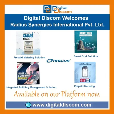 Our platform offers cutting-edge solutions for grid modernization. We connect you with partners like Radius Synergies who provide essential technologies such as Prepaid Metering Solutions and comprehensive Smart Grid systems to improve revenue collection and operational intelligence.